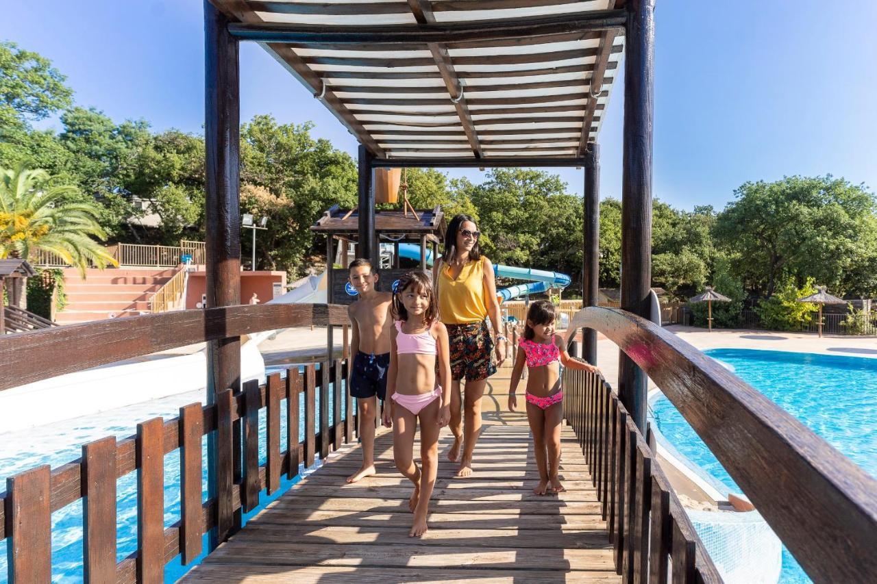 Hotel Camping Le Bois Fleuri Argelès-sur-Mer Esterno foto