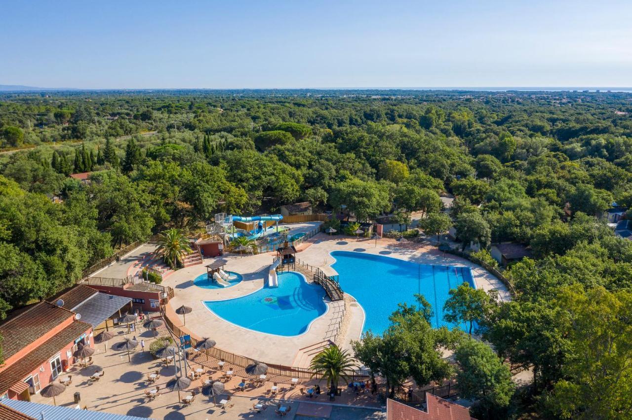 Hotel Camping Le Bois Fleuri Argelès-sur-Mer Esterno foto