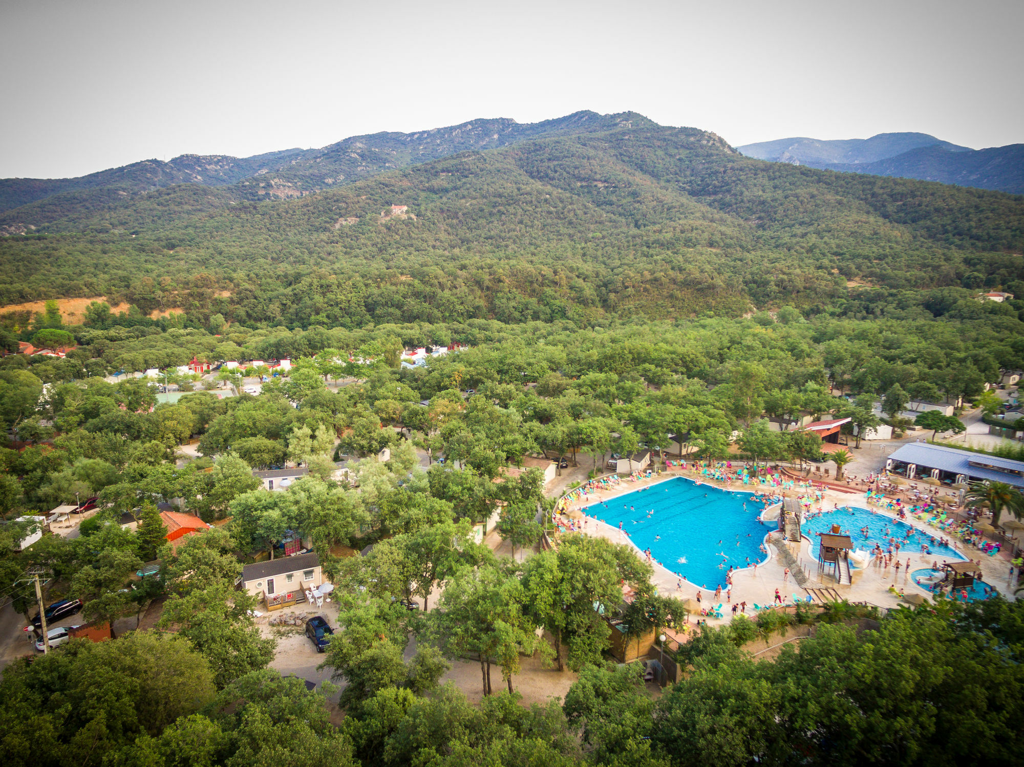 Hotel Camping Le Bois Fleuri Argelès-sur-Mer Esterno foto